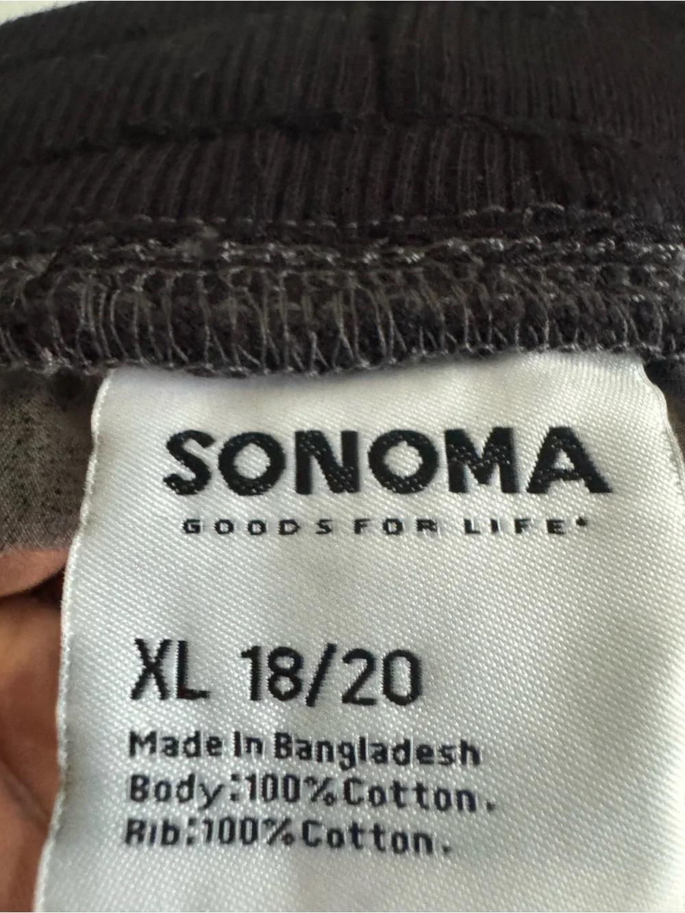 Sonoma gray black